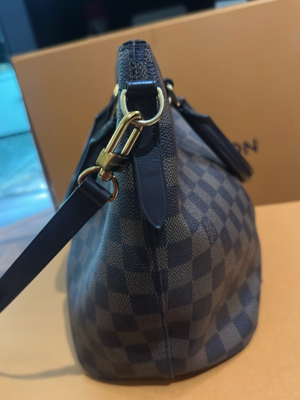 Louis Vuitton Siena pm Damier Ebene Brown Handbag - Picture 10 of 15